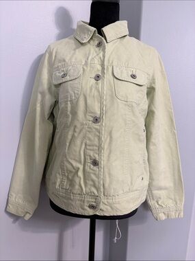 Dri Duck "For Her" Light Sage Utility Jacket - Women's Button-Up Workwear